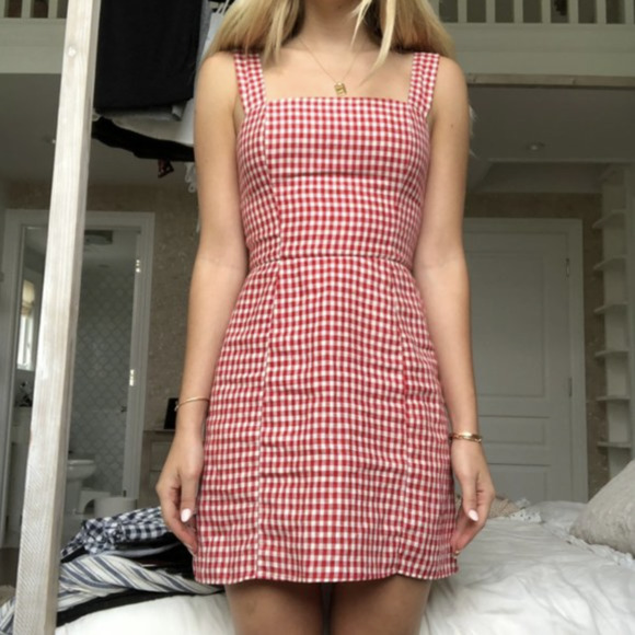 Red Gingham Dresses